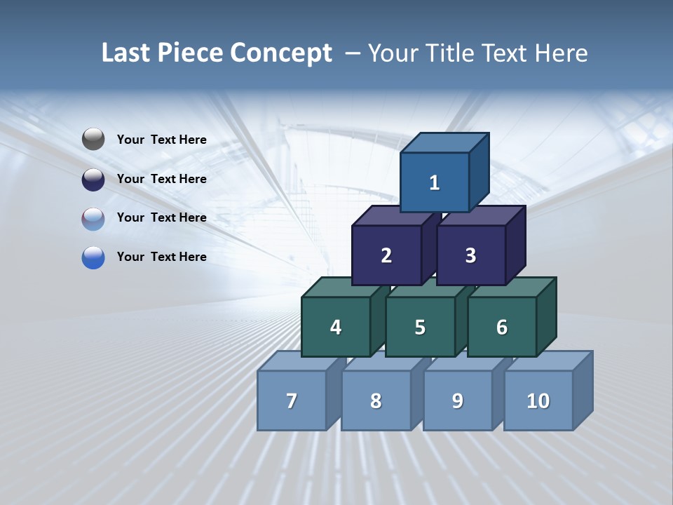 Bangkok Walkway Office PowerPoint Template