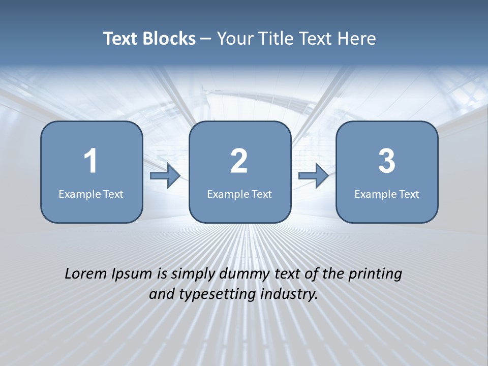 Bangkok Walkway Office PowerPoint Template