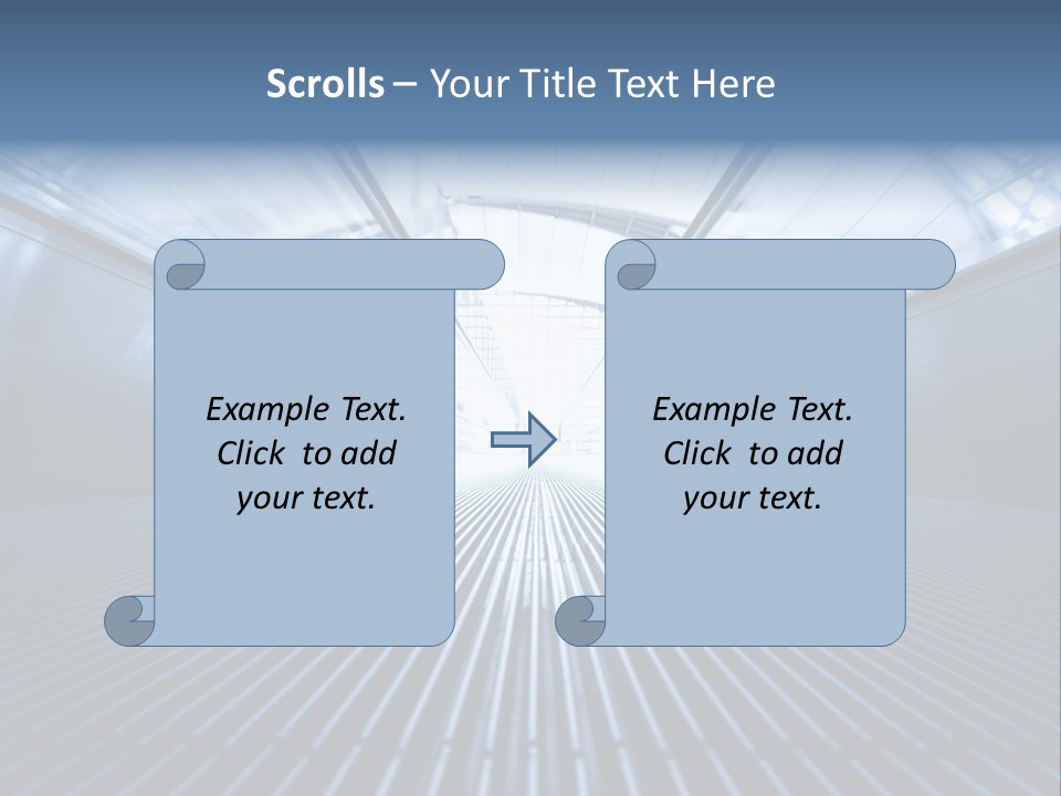 Bangkok Walkway Office PowerPoint Template