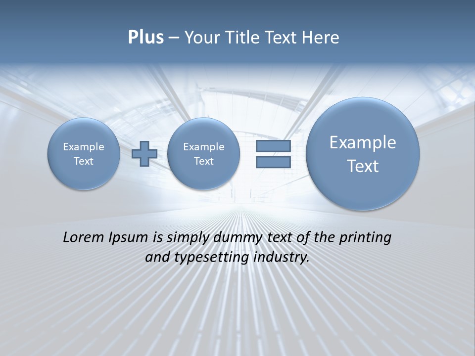 Bangkok Walkway Office PowerPoint Template