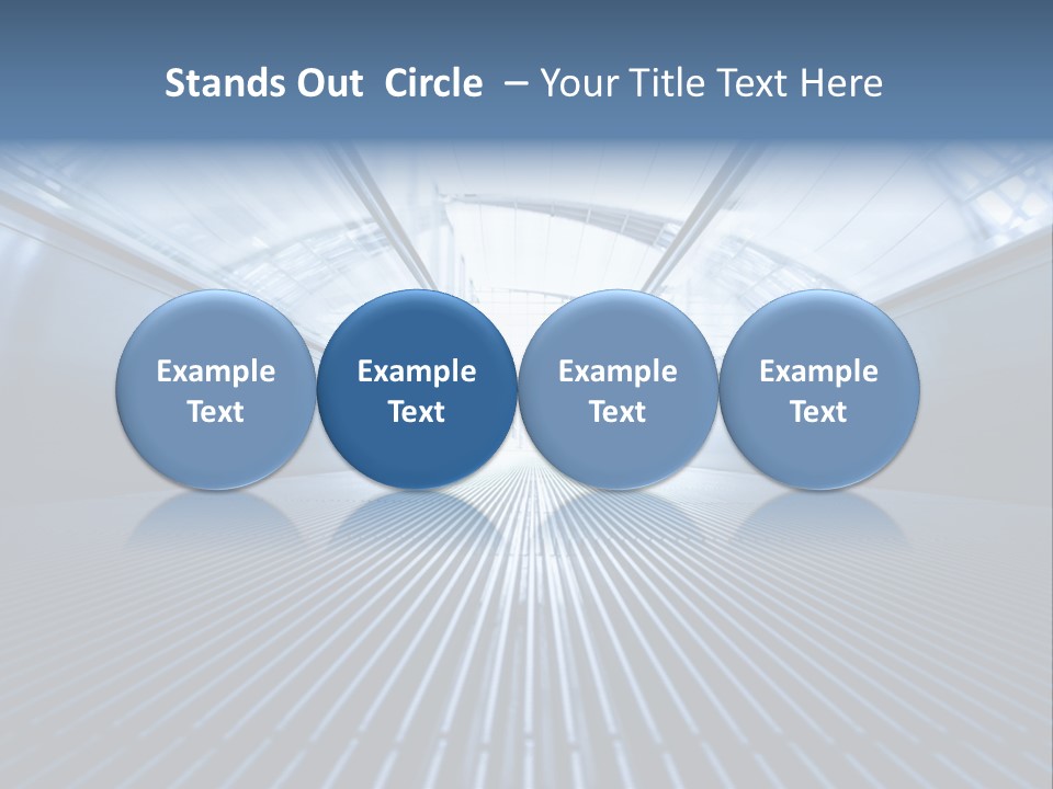 Bangkok Walkway Office PowerPoint Template