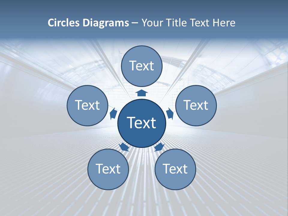 Bangkok Walkway Office PowerPoint Template