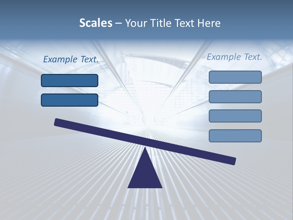 Bangkok Walkway Office PowerPoint Template