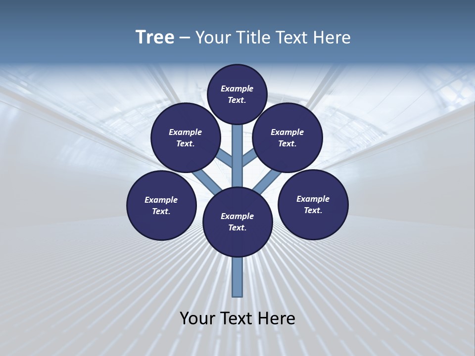 Bangkok Walkway Office PowerPoint Template