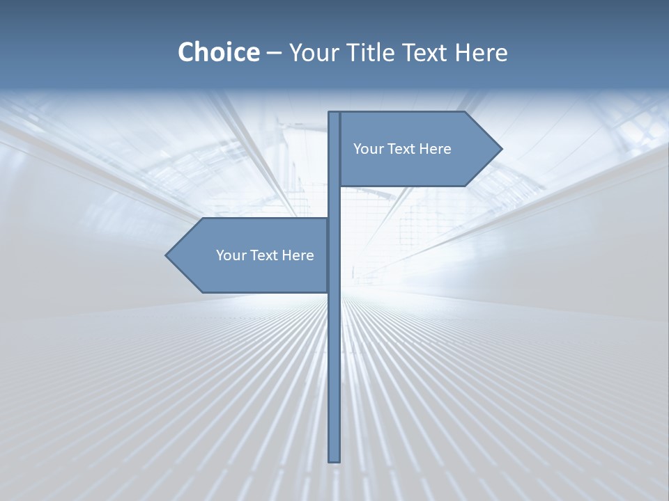 Bangkok Walkway Office PowerPoint Template