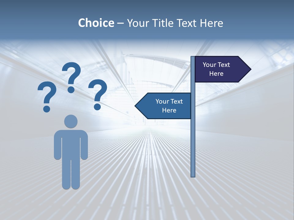 Bangkok Walkway Office PowerPoint Template