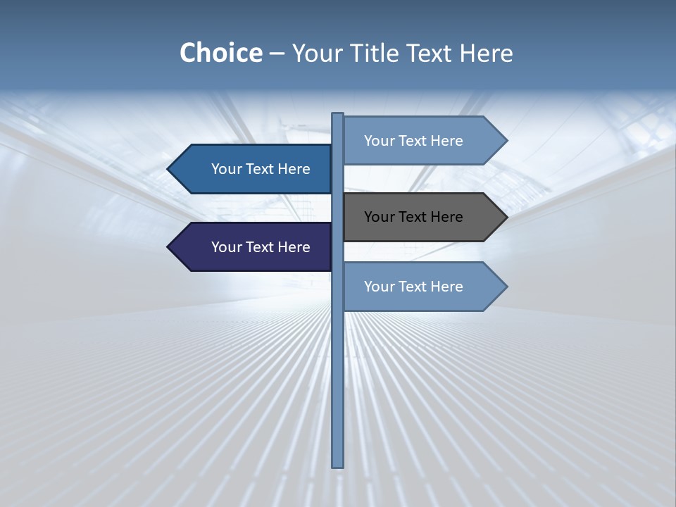 Bangkok Walkway Office PowerPoint Template