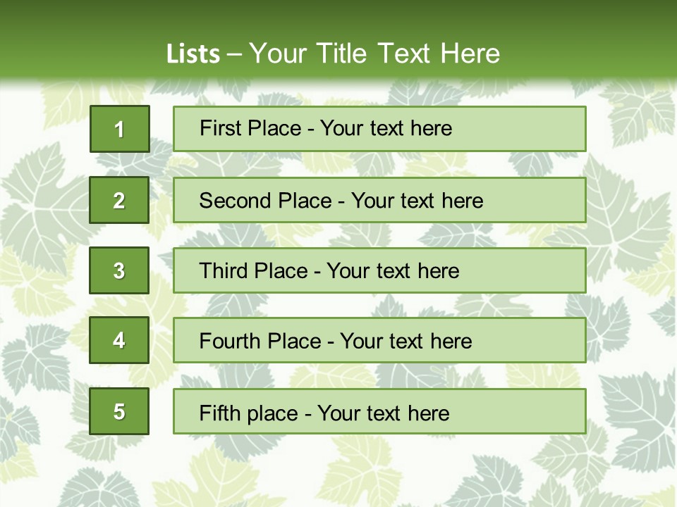 Beautiful Climate Botanical PowerPoint Template