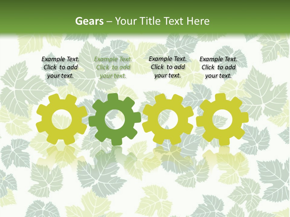 Beautiful Climate Botanical PowerPoint Template