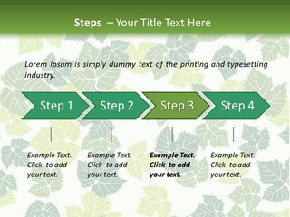 Beautiful Climate Botanical PowerPoint Template