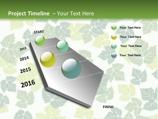 Beautiful Climate Botanical PowerPoint Template