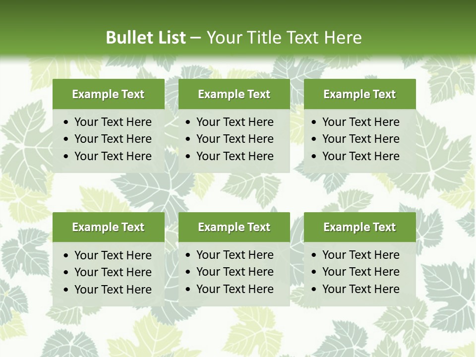 Beautiful Climate Botanical PowerPoint Template