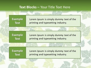 Beautiful Climate Botanical PowerPoint Template
