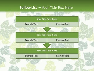 Beautiful Climate Botanical PowerPoint Template