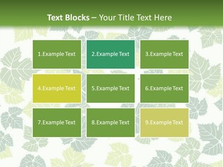 Beautiful Climate Botanical PowerPoint Template