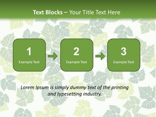 Beautiful Climate Botanical PowerPoint Template