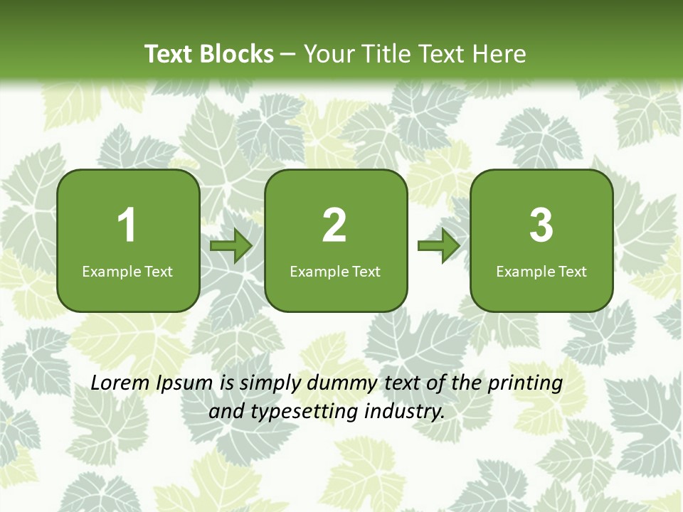 Beautiful Climate Botanical PowerPoint Template