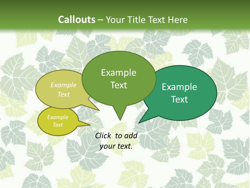 Beautiful Climate Botanical PowerPoint Template