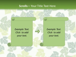 Beautiful Climate Botanical PowerPoint Template