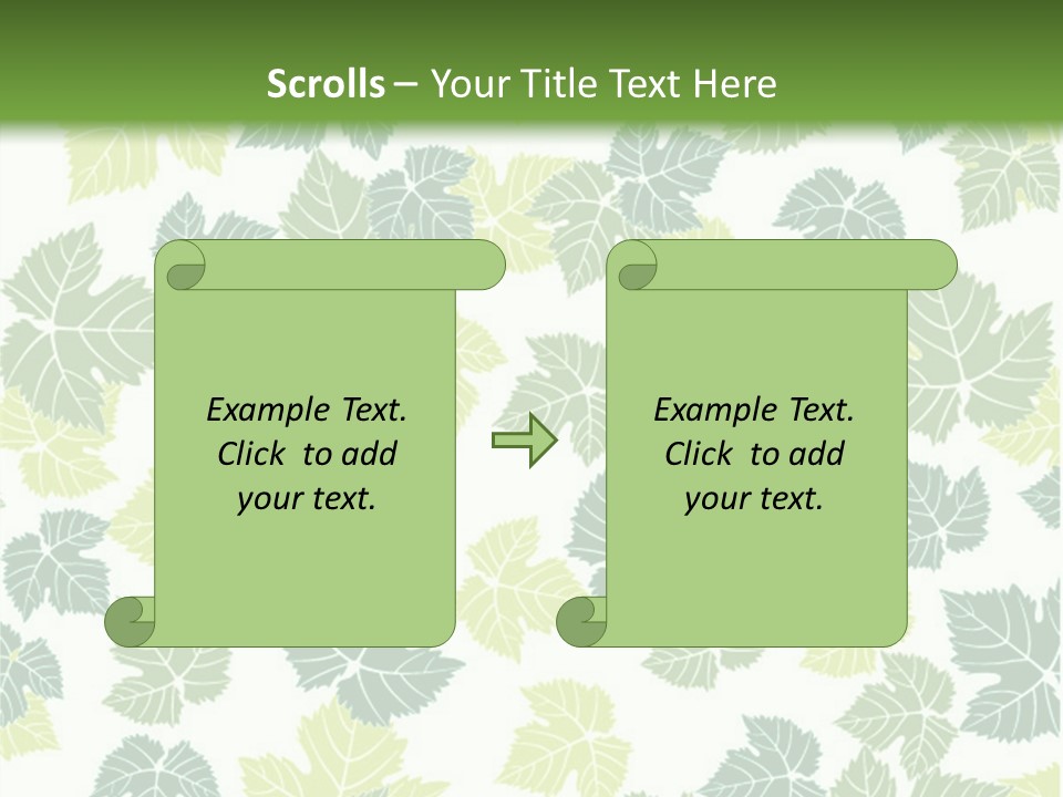 Beautiful Climate Botanical PowerPoint Template
