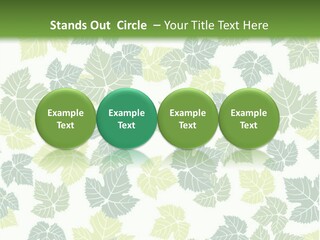 Beautiful Climate Botanical PowerPoint Template