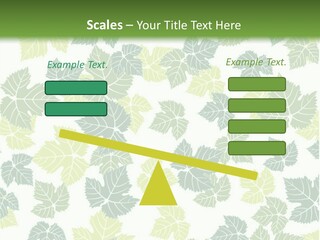 Beautiful Climate Botanical PowerPoint Template