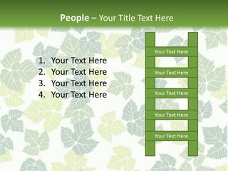 Beautiful Climate Botanical PowerPoint Template