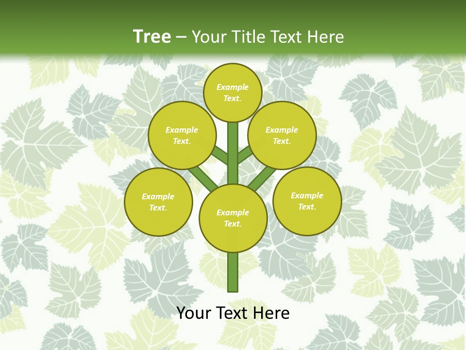 Beautiful Climate Botanical PowerPoint Template
