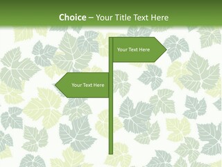 Beautiful Climate Botanical PowerPoint Template