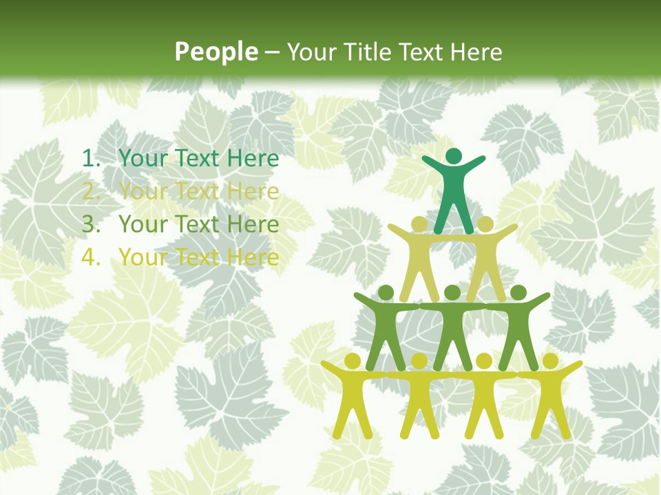 Beautiful Climate Botanical PowerPoint Template