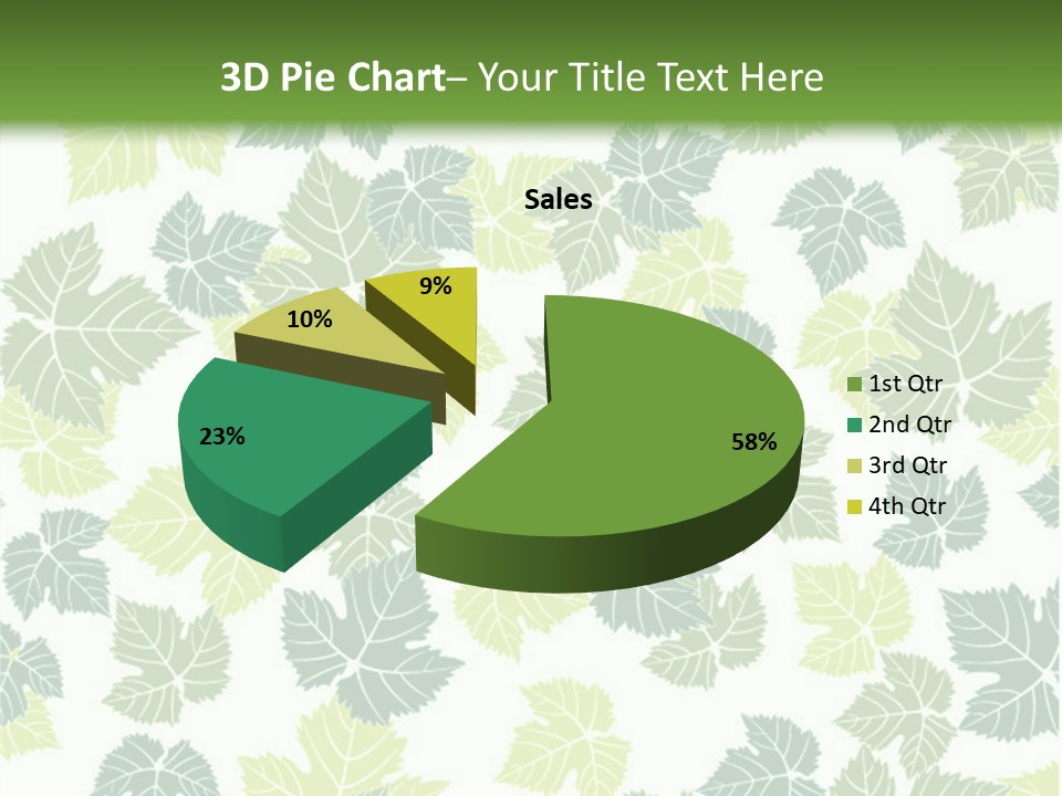 Beautiful Climate Botanical PowerPoint Template