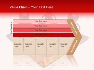 A Group Of People Standing On Top Of A Golden Plate PowerPoint Template