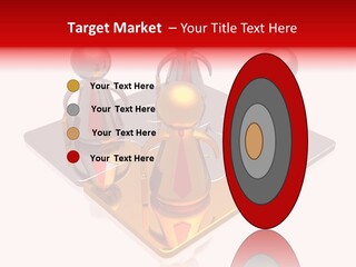 A Group Of People Standing On Top Of A Golden Plate PowerPoint Template