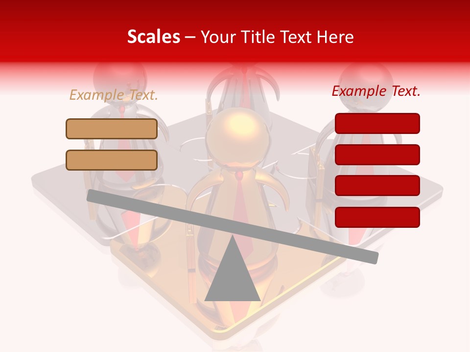 A Group Of People Standing On Top Of A Golden Plate PowerPoint Template