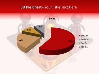 A Group Of People Standing On Top Of A Golden Plate PowerPoint Template