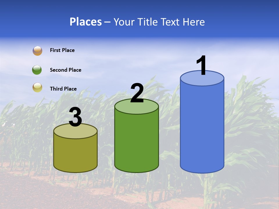 Environment Sunny Blue PowerPoint Template