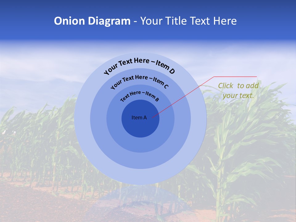 Environment Sunny Blue PowerPoint Template