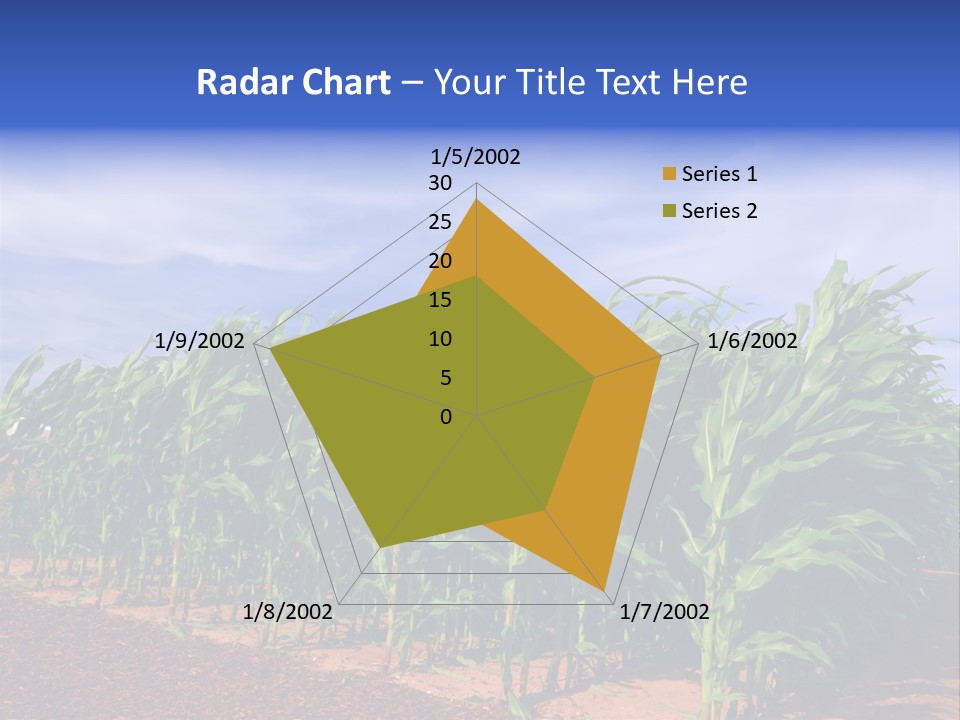 Environment Sunny Blue PowerPoint Template