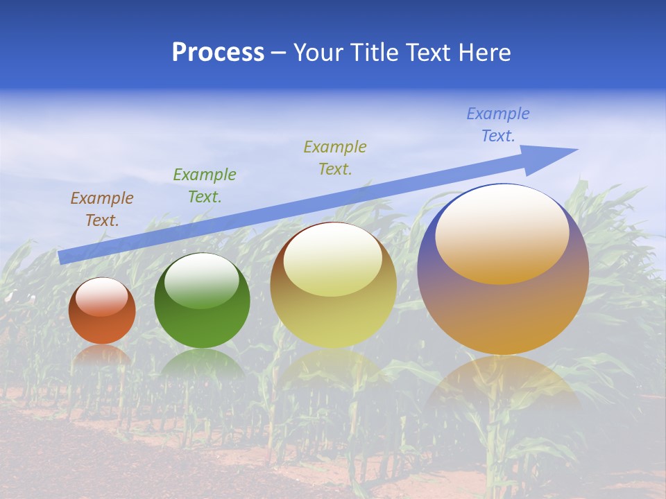 Environment Sunny Blue PowerPoint Template
