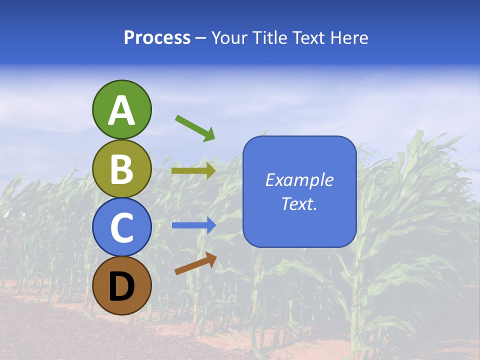 Environment Sunny Blue PowerPoint Template