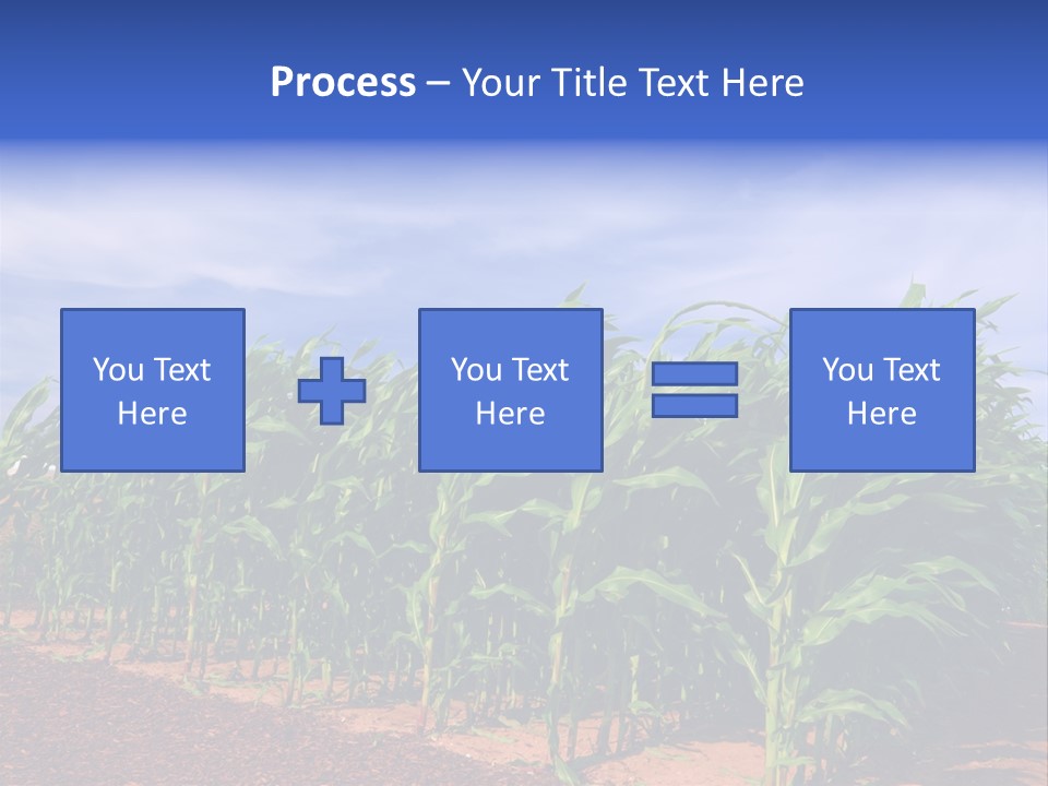 Environment Sunny Blue PowerPoint Template