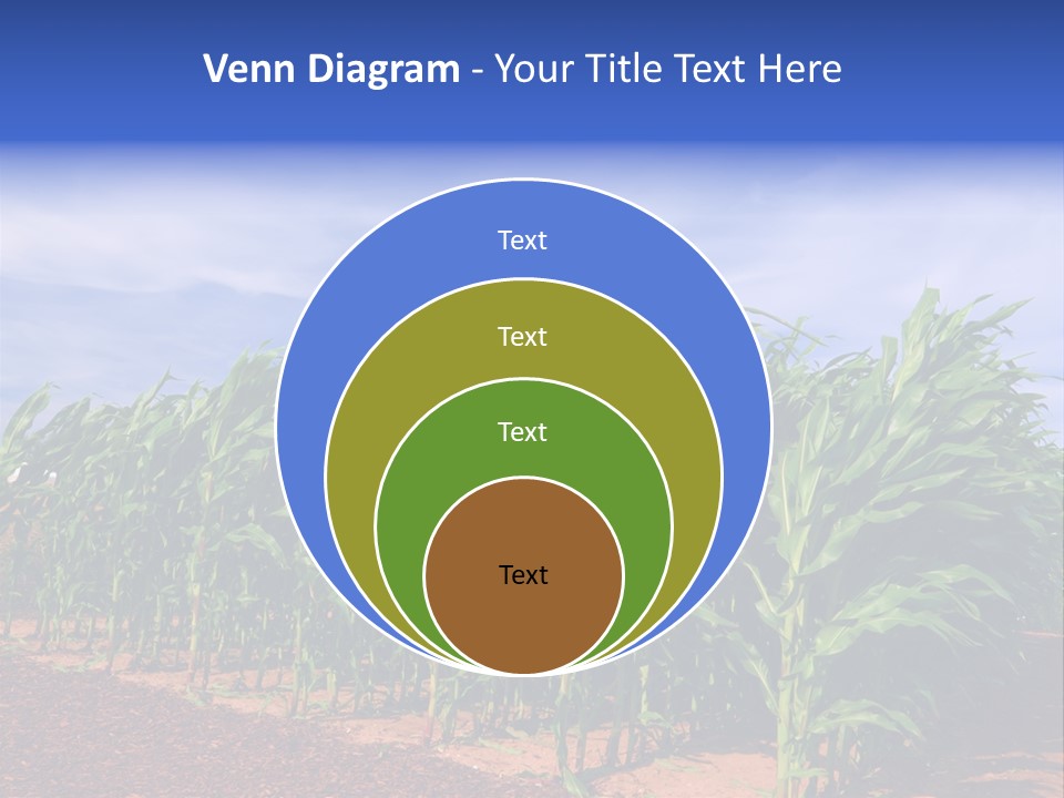 Environment Sunny Blue PowerPoint Template