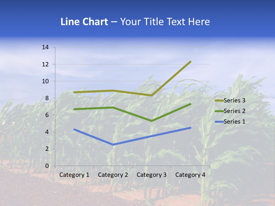 Environment Sunny Blue PowerPoint Template