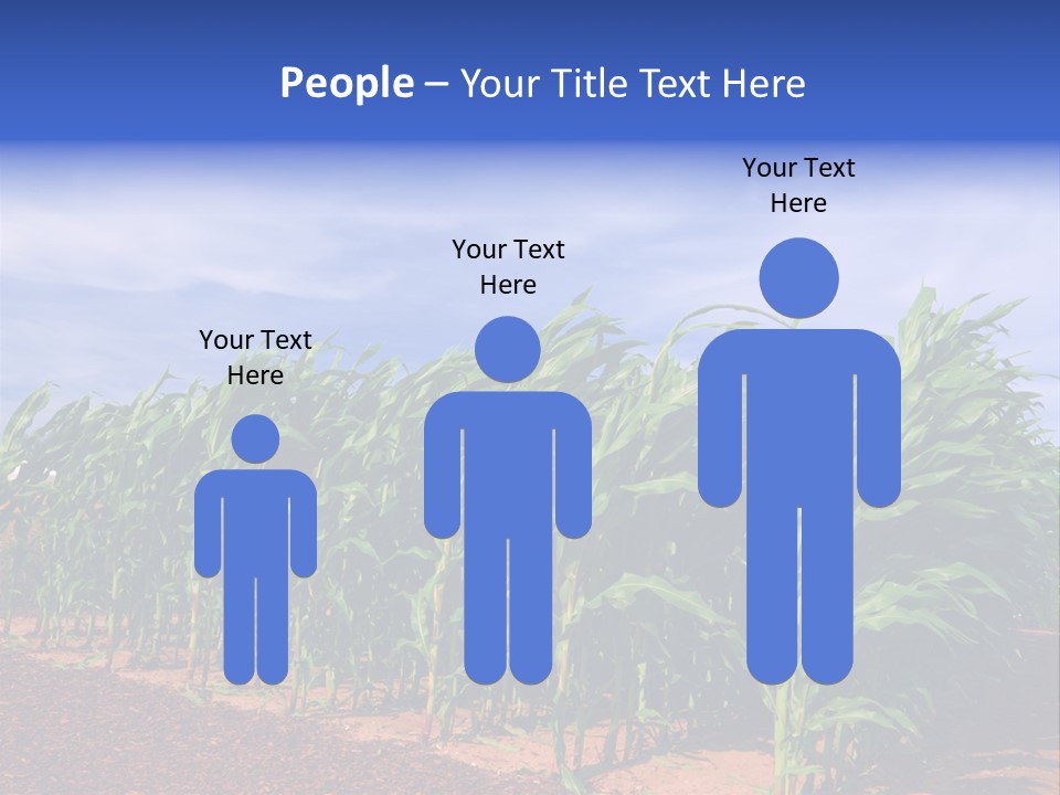 Environment Sunny Blue PowerPoint Template