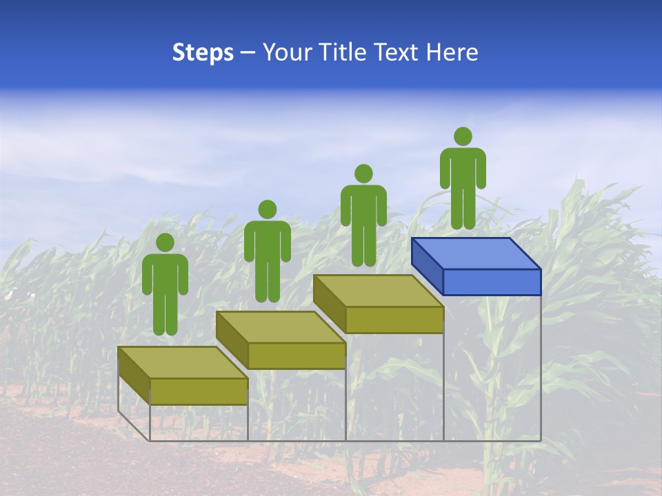 Environment Sunny Blue PowerPoint Template