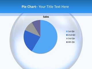 Through Clear Object PowerPoint Template