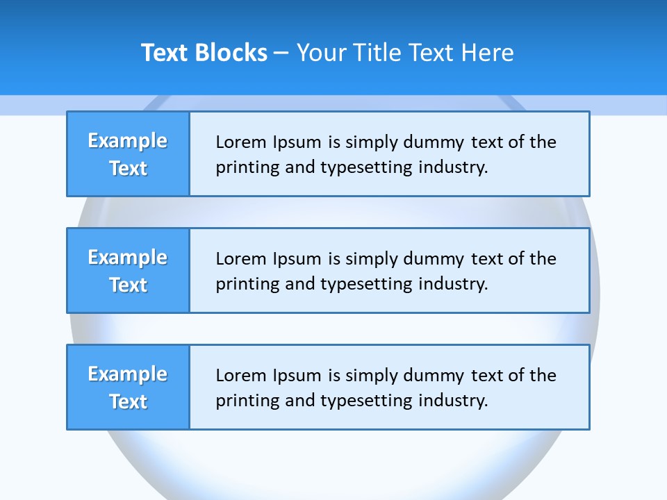 Through Clear Object PowerPoint Template