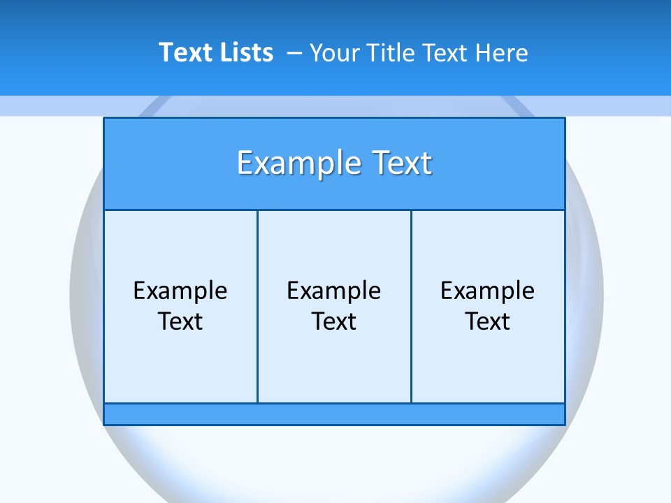 Through Clear Object PowerPoint Template