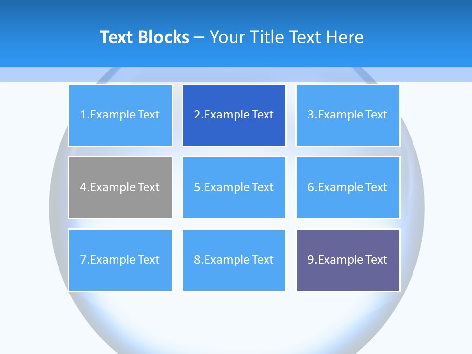 Through Clear Object PowerPoint Template