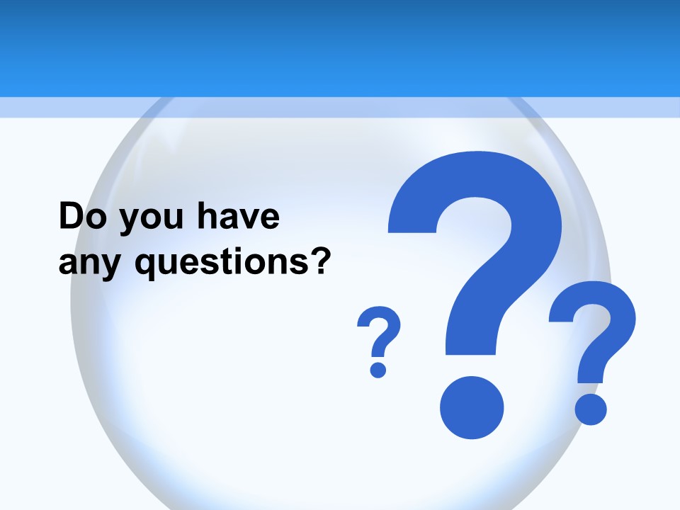 Through Clear Object PowerPoint Template